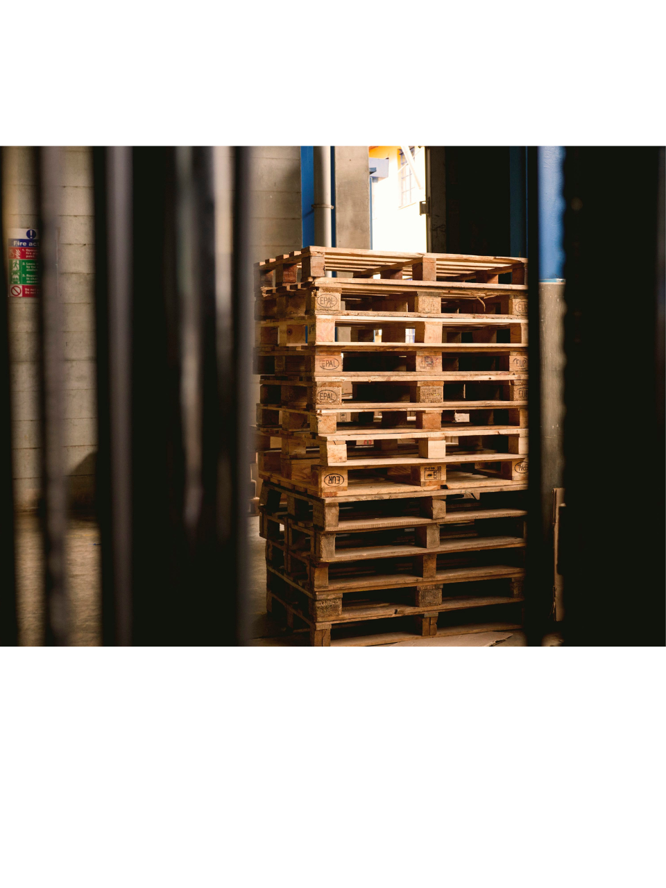 Gebruikte pallets