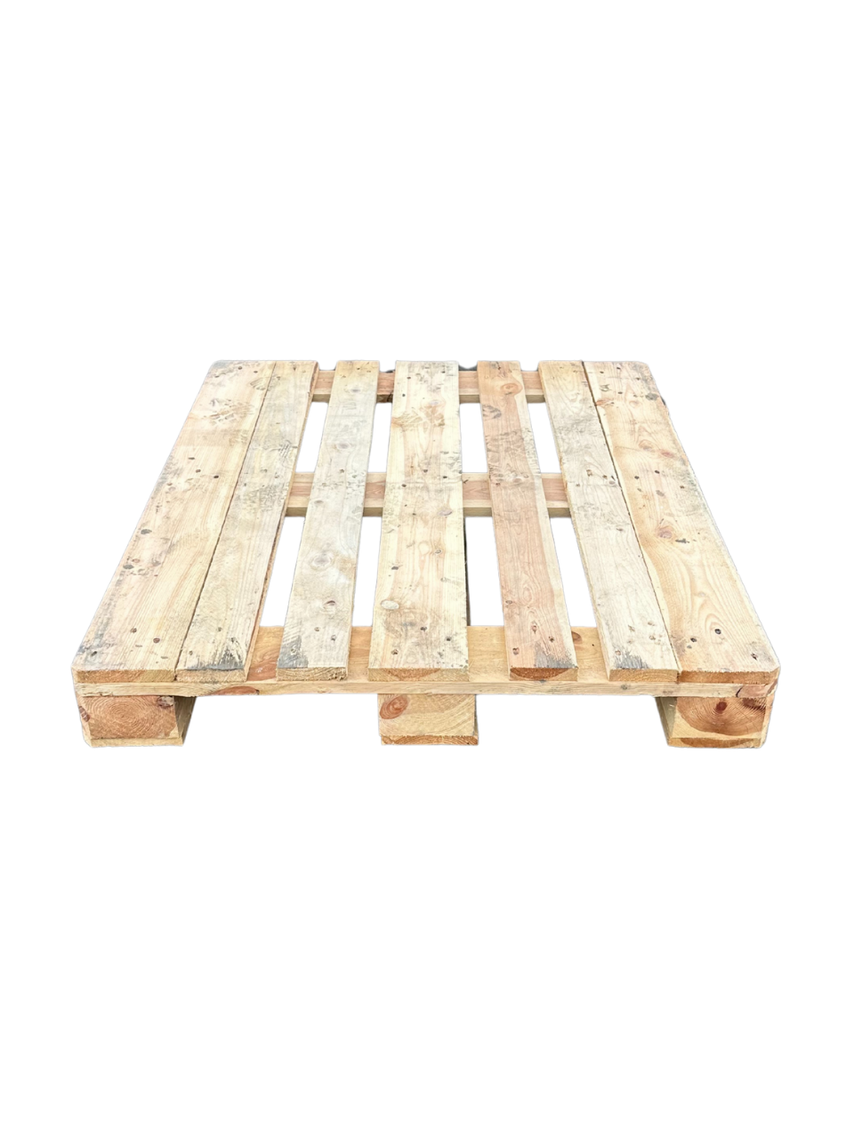 Blokpallet open zwaar gebruikt 100x120