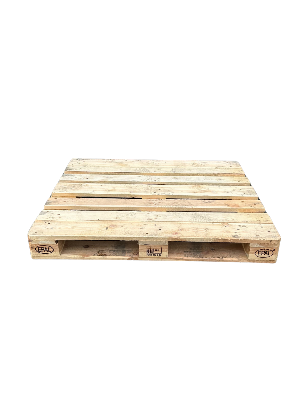 Blokpallet open zwaar gebruikt 100x120