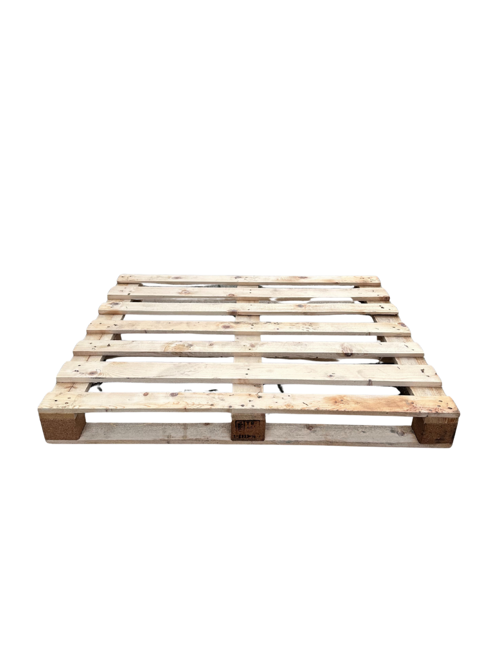 Blokpallet open middelzwaar gebruikt 100x120